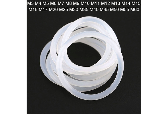 O-Ringe O Rings Silicone Seals Washers M3 M4 M5 M6 M7 M8 M9 M10 M11 M12 M13-M60 