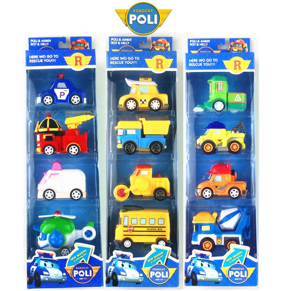 Poli robot hot sale car