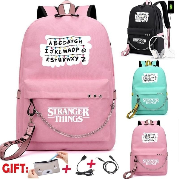 Stranger things store book bags