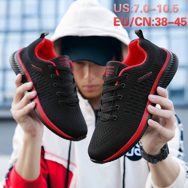 Men Fashion Air Mesh Breathable Comfortable Gym Fitness Casual Sports Shoes 3 Colors Zapatos De Hombre Chaussure Homme