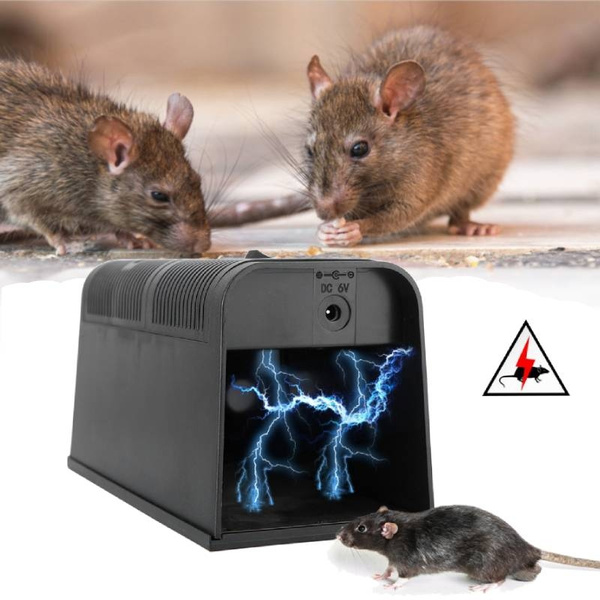 Electric Rat Trap Effective Humane Indoor Mouse Trap Killer Upgraded  Instantly Kill Rodent Zapper For Rats Mice With Powerful Voltage Niuniu