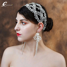 silverhairjewelry, 结婚头饰, luxuryheadband, Wedding Accessories