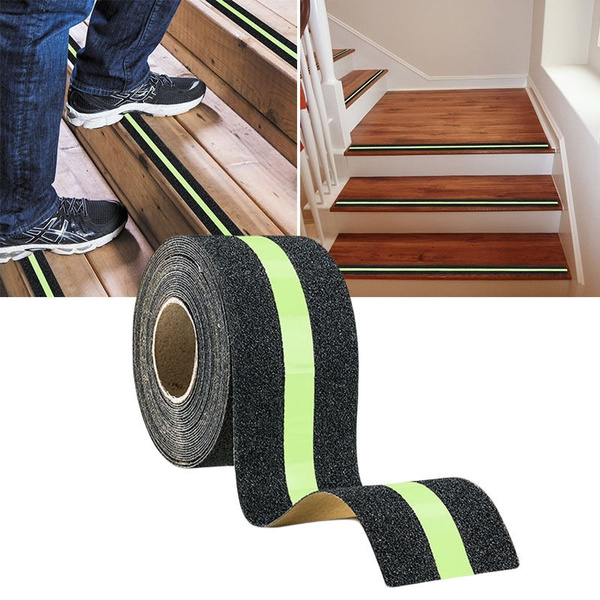 5*500cm Night Luminous Anti-Slip Stair Grip Tape Matte Safety Warning ...