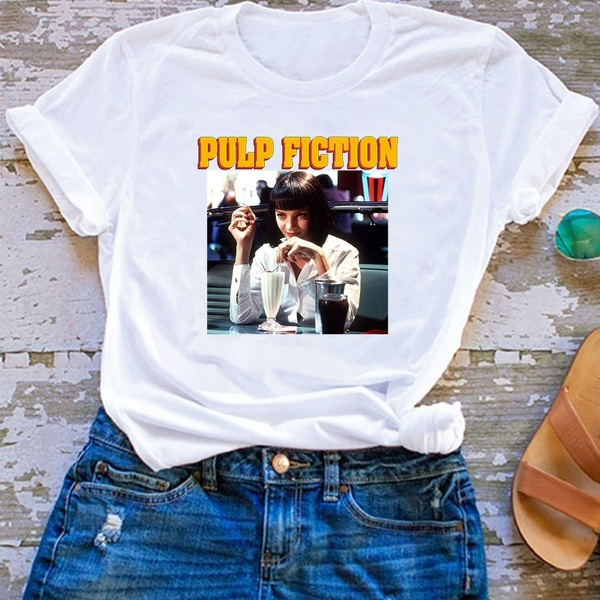 1PCS 90s Fashion Mia Wallace Drinking 