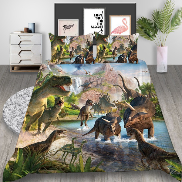 dinosaur double duvet set