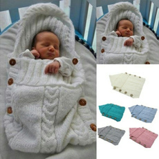 newbornbabysleepingbag, woolen, hooded, warmbabysleepingbag