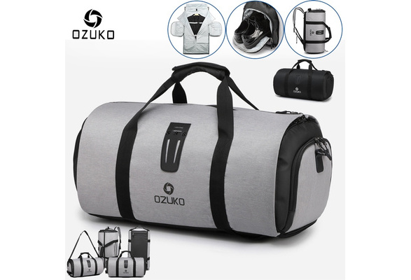 OZUKO Multifunction Large Capacity Men Travel Bag Waterproof
