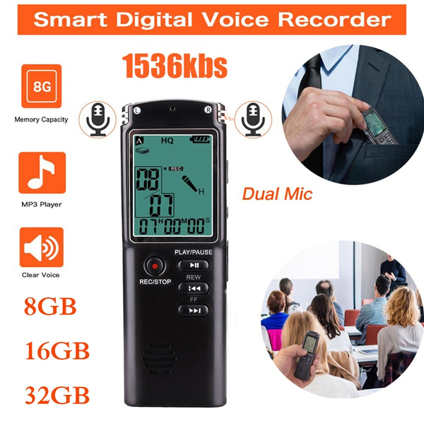 SK301 Rechargeable Recording Pen Digital Audio Voice Recorder Dictaphone  Telephone MP3 Player | Wish