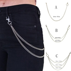 Silver Jewelry, pantschain, Chain, trouserschain