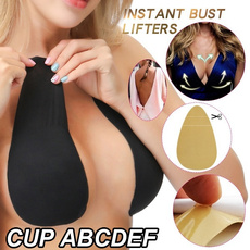 Sexy Women Adhesive Strapless Backless Invisible Lift Tape Reusable Seamless Push Up Bra Underwear Bralette 2 Styles