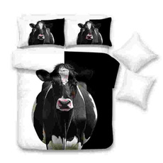 modernstyle, cow, Bedding, Modern