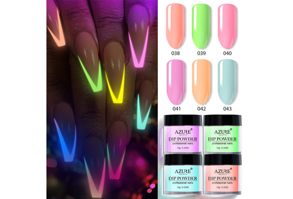 Acrylic Fluorescent Powder Glow In the Dark All Series Dipping