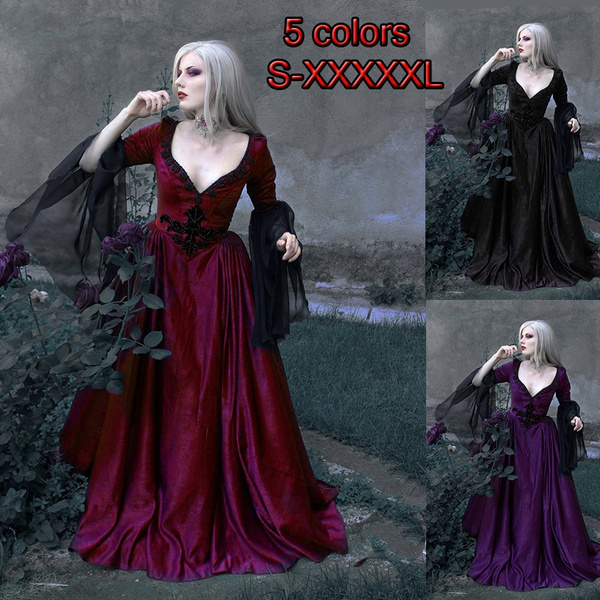 5 Victorian Gothic Dresses Collection 