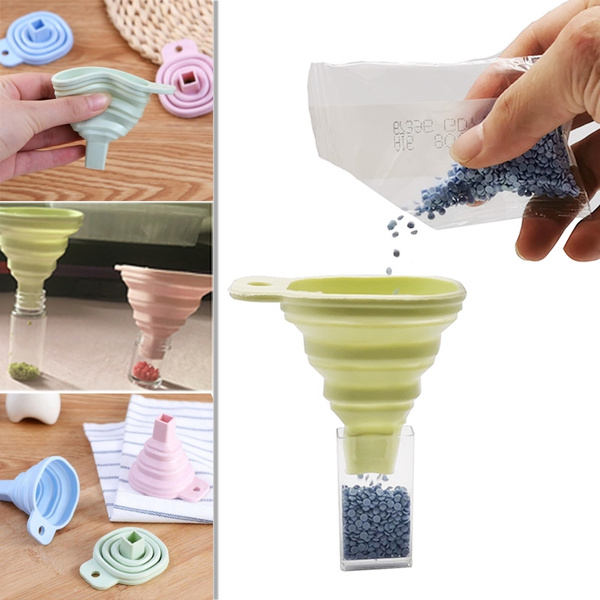 Diamond Painting Accessories Foldable Silicone Funnel Diamond Embroidery  tools
