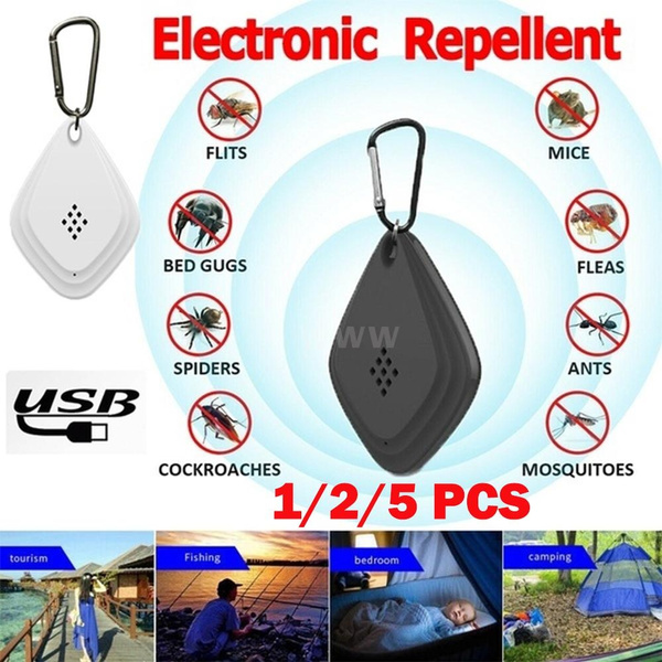 Mosquito Repeller Outed Ultrasonic Electronic USB Killer Portable Pest Bug Fly Rat Mouse Rodents Bird Snake Hand Repeller Summer Camping Hiking Kitchen Home | Wish