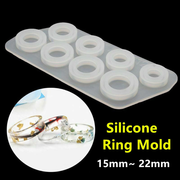 New Assorted Sizes Silicone Ring Mold Resin Jewelry Casting Mold