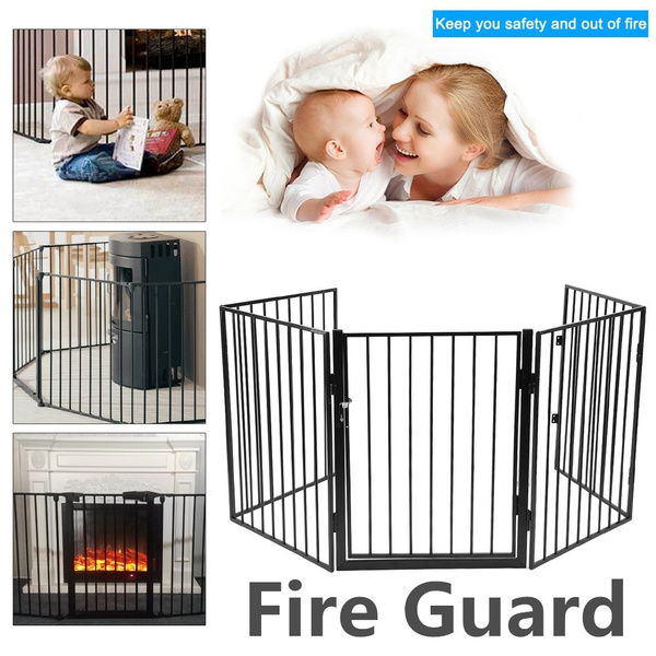 fire guard with gate