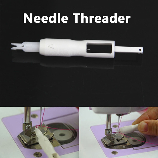 Needle Threader Insertion Tool Applicator For Sewing Machine Sew Threader