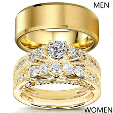 Couple Rings, Steel, titanium steel, wedding ring