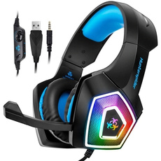 Headset, Video Games, Bass, Wired Headset