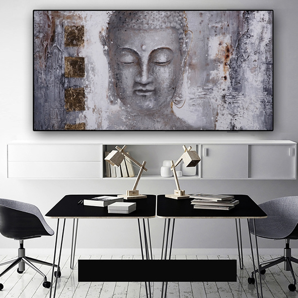 Large Buddha Wall Art Canvas Painting Abstract Buddhism Portrait Picture Face Posters And Prints For Living Room Home Decor No Frame Wish - Buddha Wall Art Canvas Large Buddha Wall Art Canvas Painting Abstract Buddhism Portrait Picture Face Posters And Prints For Living Room Home Decor No Frame Wish - Buddha Wall Art Canvas