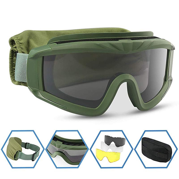 Anti Fog Military Glasses Airsoft Goggles,Tactical Safety Goggles 
