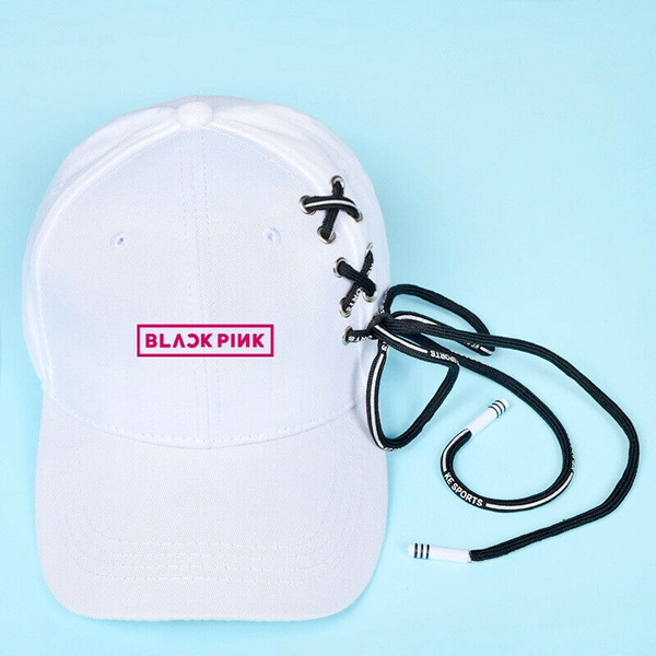 KPOP Blackpink Fanmade Lace Up Baseball 