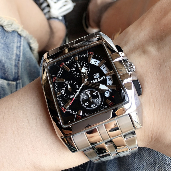 Chronograph, Fashion, strapwatch, business watch