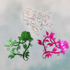 Heart, roseflowercuttingdie, Flowers, Scrapbooking