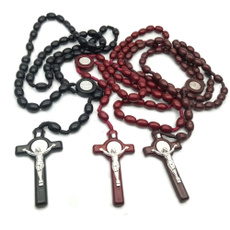 rosarybead, catholic, rosary, Cross necklace