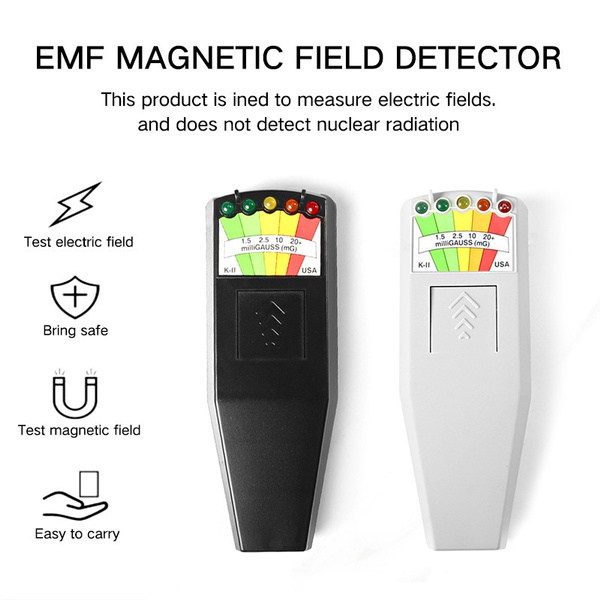 K-ii EMF METER Magnetic Field Detector Black GHOST HUNTING Paranormal Equipment 