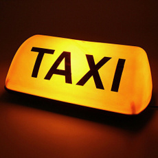 taxi, taxisignlight, Fashion, signlamp
