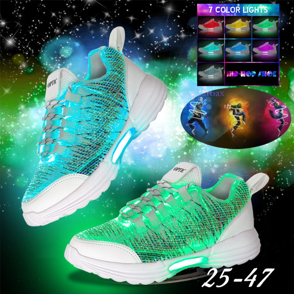 Tennis shoes with lights for clearance adults