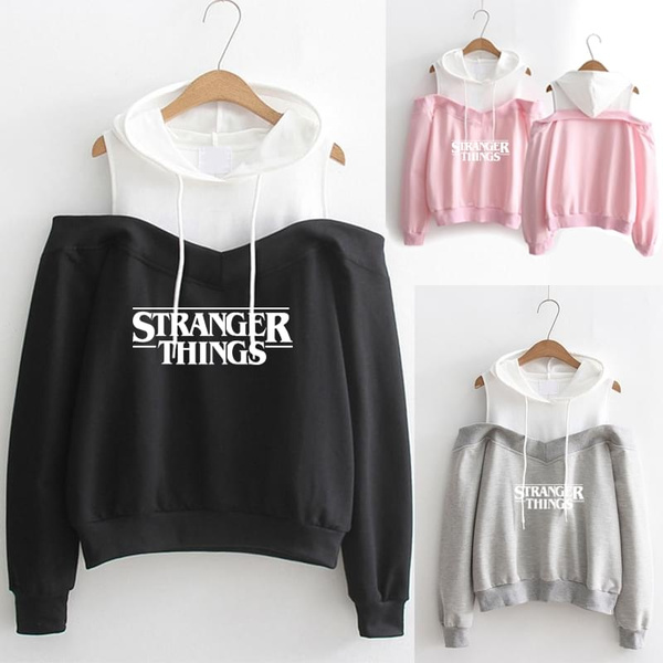 stranger things oversized hoodie