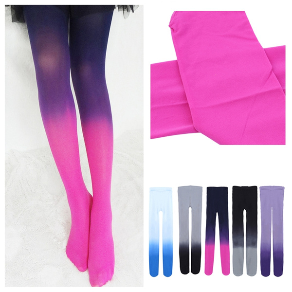 Women Velvet Stockings Gradient Color Tights Stockings Pantyhose | Wish