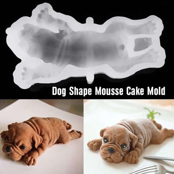 mousse dog cake