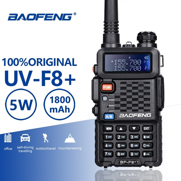 Baofeng BF-F8+ Upgrade New Walkie Talkie Police Two Way Radio Pofung F8 ...