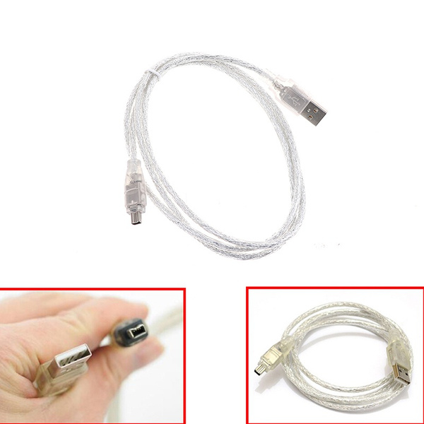 usb to firewire ieee 1394 4 pin ilink adapter cable: