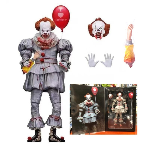 NECA Stephen King's It Pennywise PVC Action Figure Collectible Model Kids Toy 