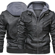 leatherjacketformen, Outdoor, Coat, leather