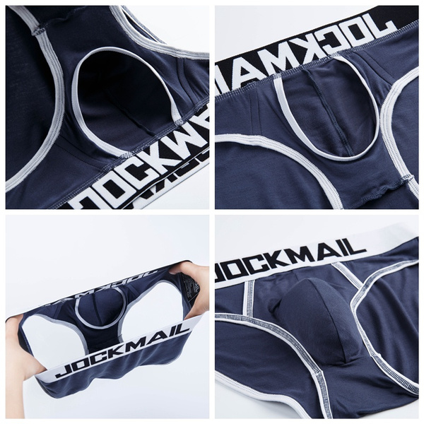 JOCKMAIL Men Underwear Pouch U Convex Bulge Modal Breathable Men Briefs