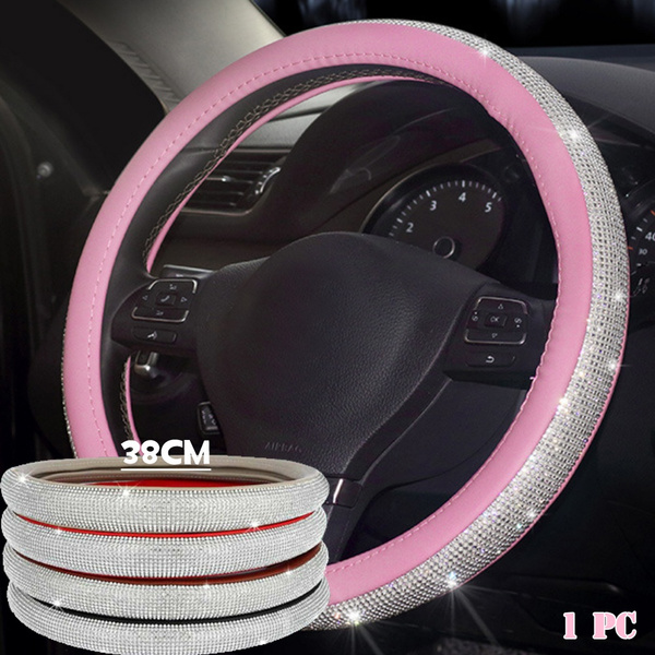 Bling bling deals steering wheel cover