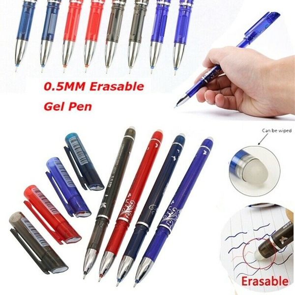 4 Colors Erasable Gel Pen 0.5mm Gel Creative Magic Pens Office School  Supplies
