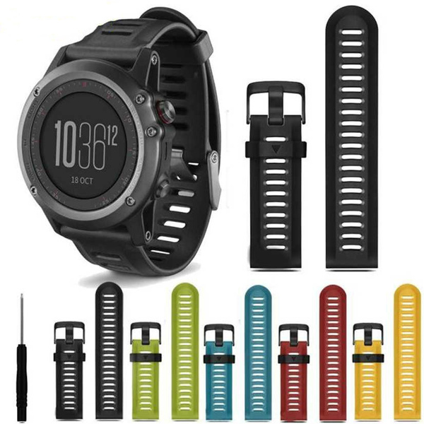 Paradis Inspektion Anoi OMLYO 26MM Soft Silicone Watch Band for Garmin Fenix 5X Strap Easy Fit  Wristband For Garmin Fenix/Fenix 2/Fenix 1/Fenix 3 Watch | Wish