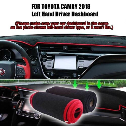 1Pc Dashboard Dash Mat Dahmat Cover Dashboard Pad For TOYOTA CAMRY 2018 ...