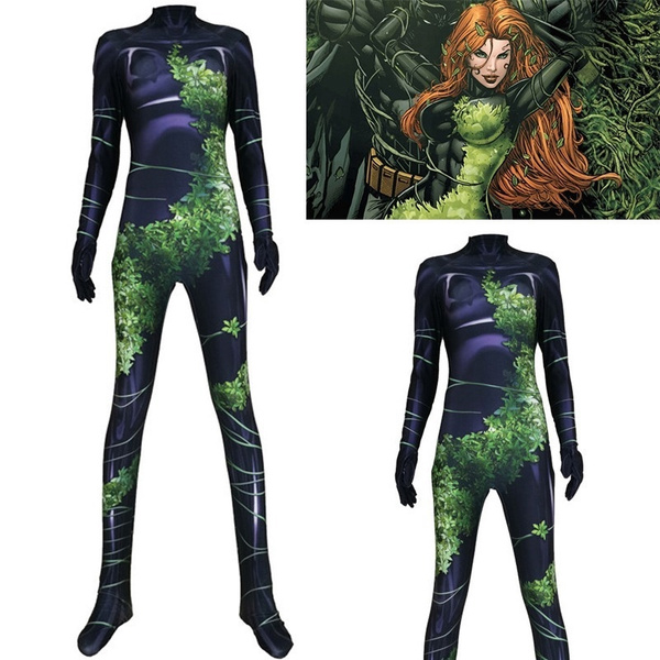 Poison Ivy Bodysuit Costume 