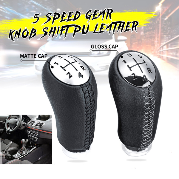 5 Speed Gear Shift Knob Compatible with Renault Laguna Renault Clio 3 MK3  Megane (Matte) 