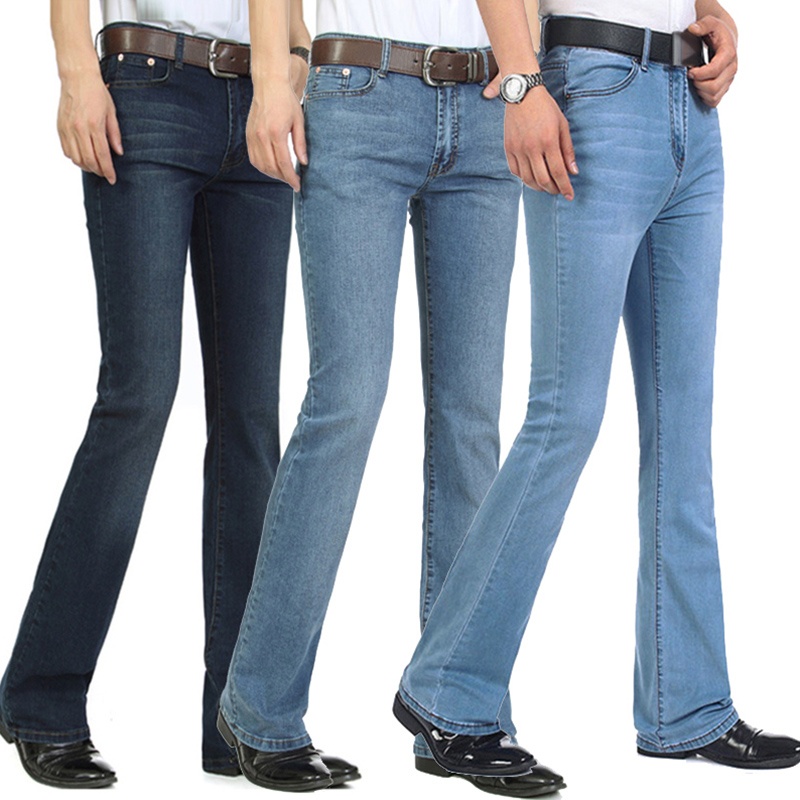 70s denim flares