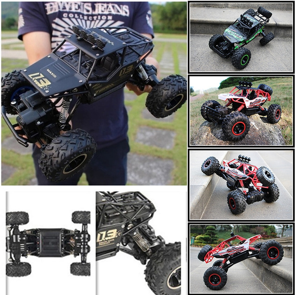 Carros De Control Remoto High Quality 1 16 4WD RC Cars Alloy Speed 2.4G Radio Control RC Cars Toys Alloy Suvs Buggy High Speed Trucks Off Road Trucks