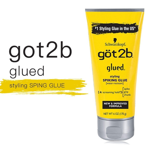 Got2b Ultra Glued Invincible Styling Hair Gel, 35g /170g Made in US | Wish Got2b Ultra Glued Invincible Styling Hair Gel, 35g /170g Made in US | Wish